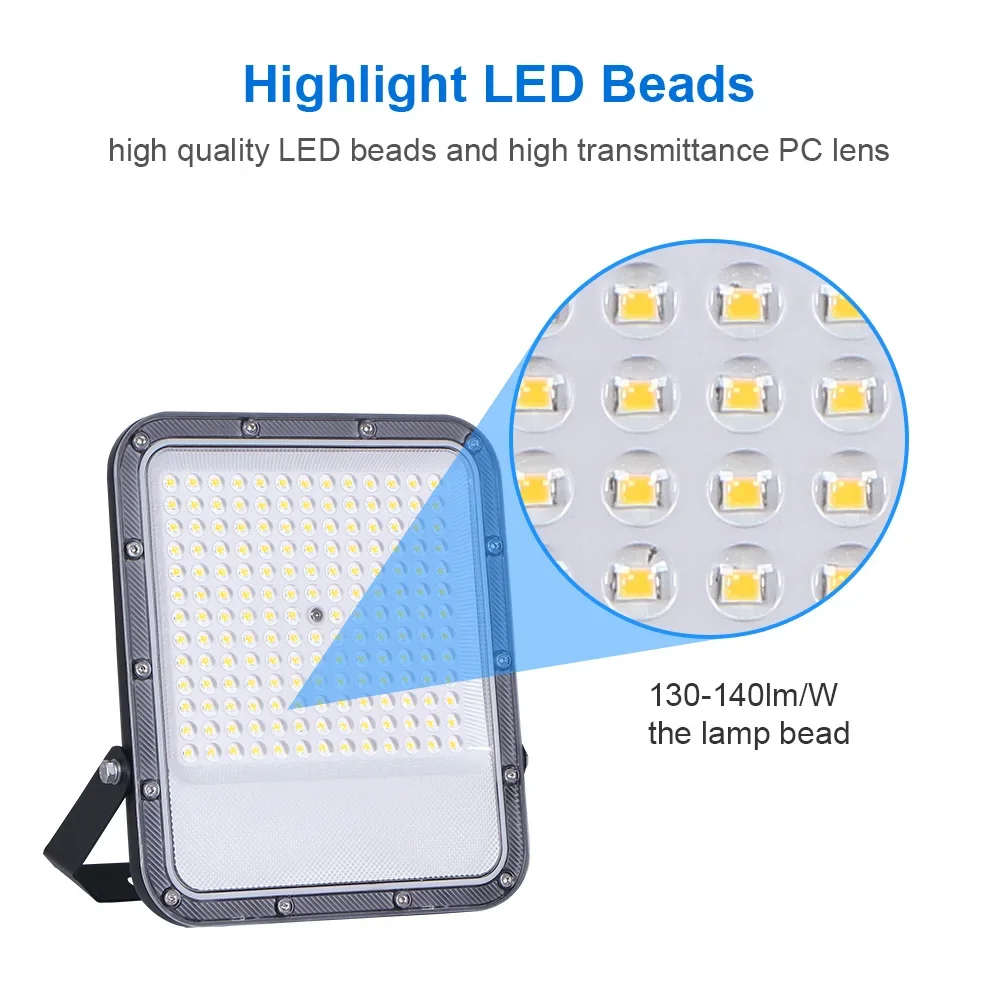 プロ仕様屋外テニスコートLED投光器100W 200W IP66防水PIRモーションセンサーアルミ製高品質ライト