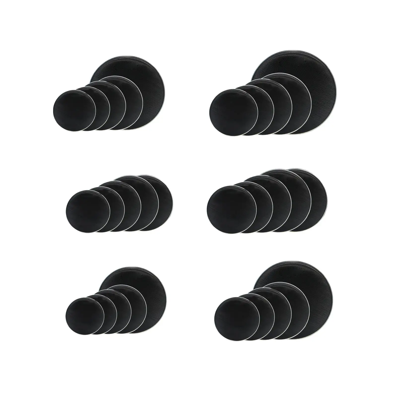 

5x Silent Practice Drum Pad Drum Mute Drum Pad for Beginners Adults