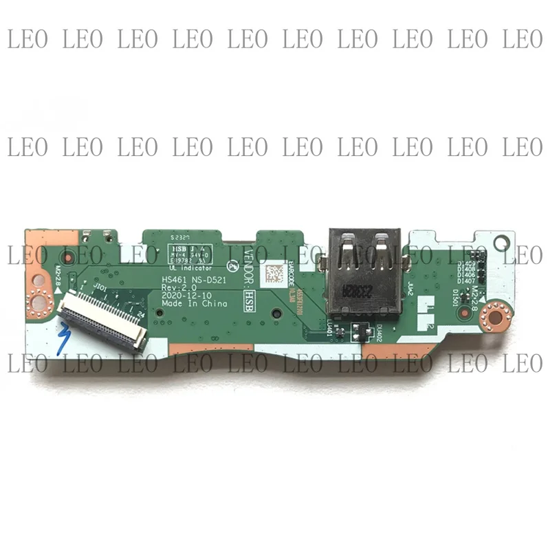 MY New HS461 NS-D521 USB Card Reader Board For Ideapad 3-14ALC6 82KT 3-14ADA6 82KQ