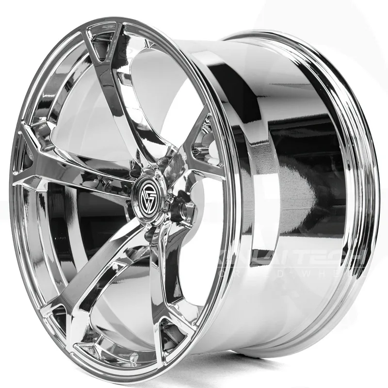 【2026】XINLAI Modern Chrome Forged Wheels 20x9 21x10 22x10.5 5x112 5x120 5x114.3 Deep Lip Split Spoke Rims For Audi RS6 Avant