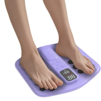 

High Quality Ems Heating Foot Massager Vibrating Foot and Leg Massager Machine Improve Blood Circulation With Red Light Therapy