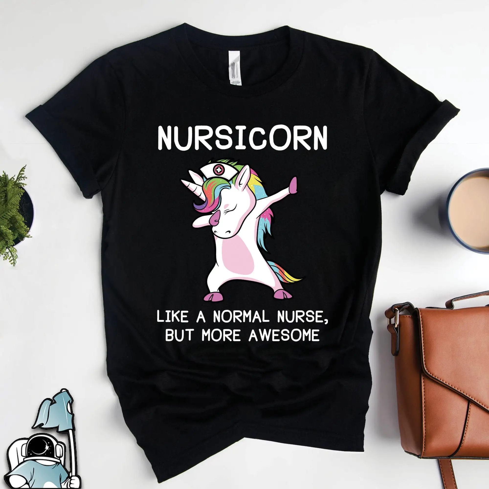 Unicorn Nurse T Shirt Nursicorn RN s Registered Art