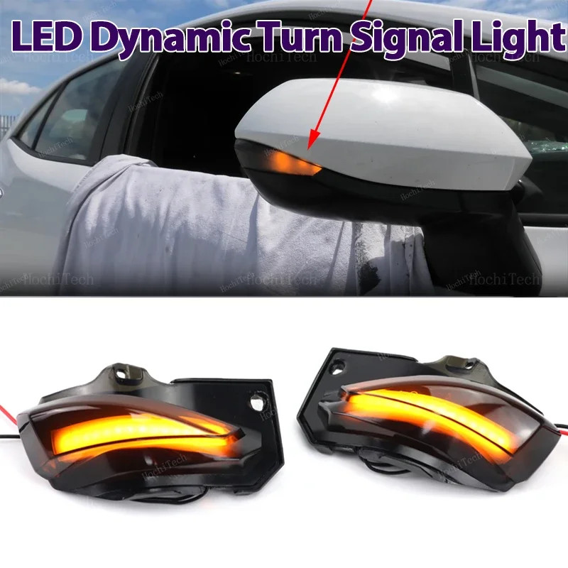 LED Dynamic Turn Signal Light Side Mirror Indicator Blinker Lamp For Toyota Corolla Sport E210 Sienta XP170 Yaris XP210 2019-21