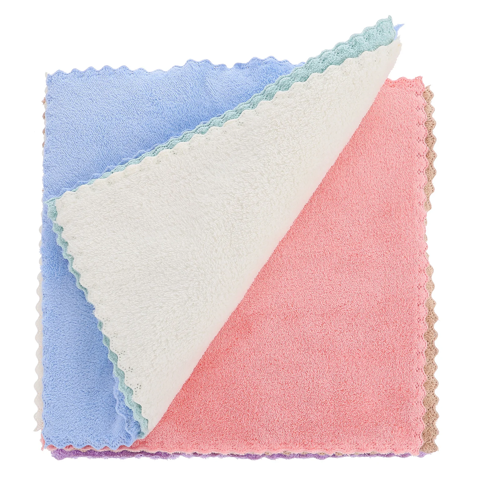 6Pcs Guinea Pig Blankets Warm Coral Fleece Material Pet Bath Towels for Hamster Hedgehog Bedding Supplies Soft Absorbent