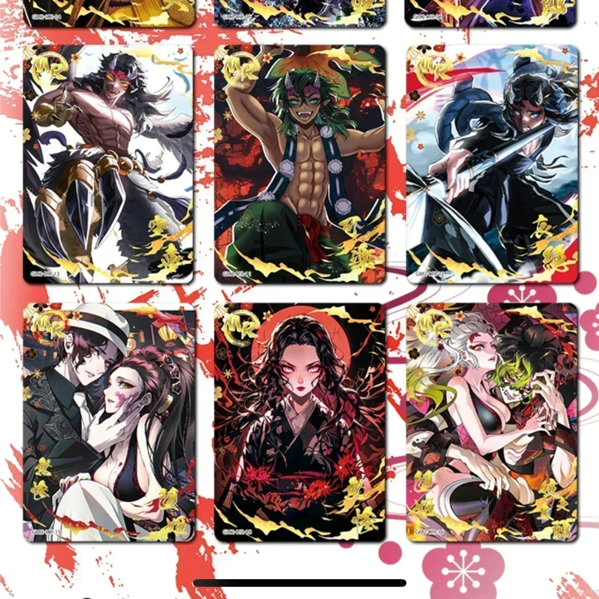 Demon Slayer Card Time Fragments Limited Tanjirou Nezuko Kanroji Mitsuri Unrivaled in Splendor Anime Collection Cards Toy Gift