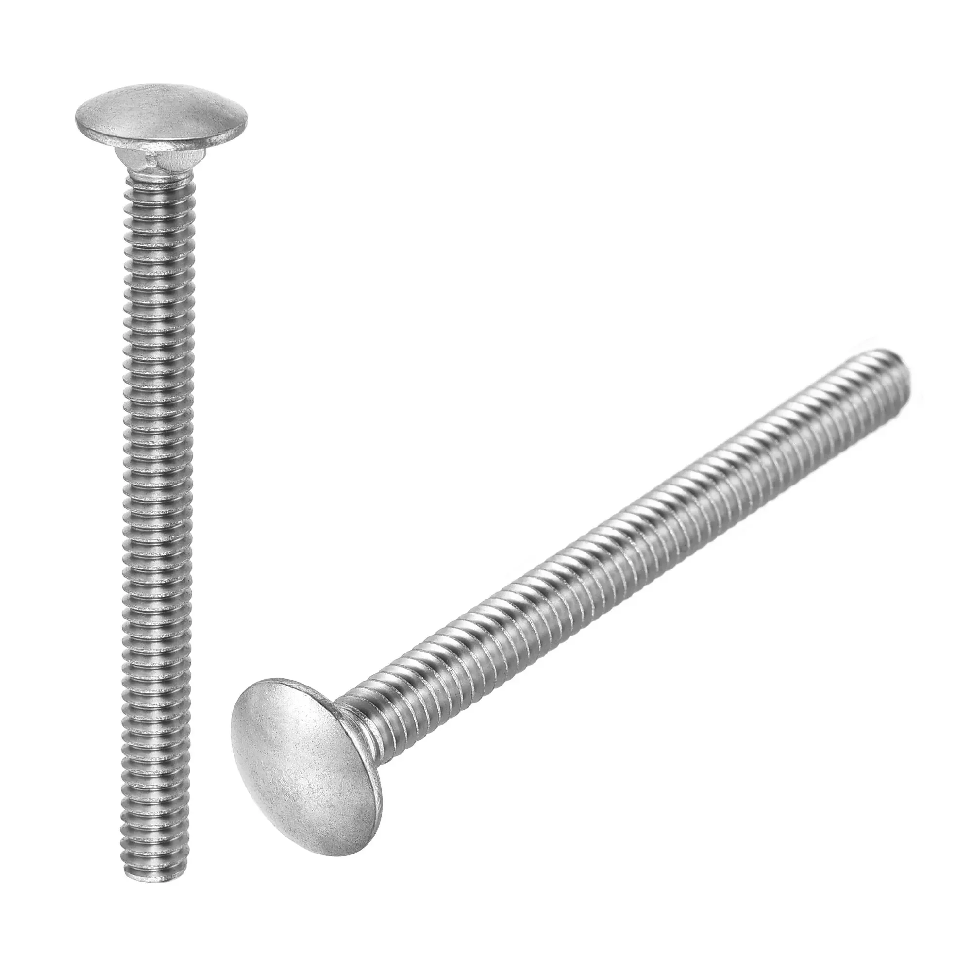

10pcs 1/4-20x2-3/4" Carriage Bolt Round Head Square Neck 304 Stainless Steel