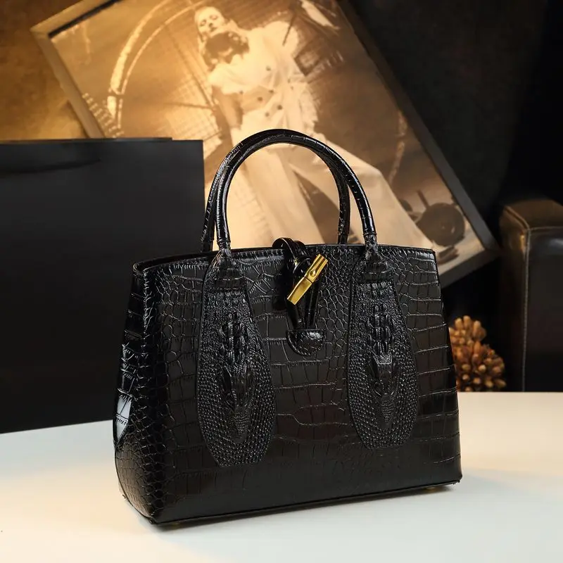 

Leather Handbag 2025 New Large Capacity Fashion Shoulder Cross-body Bags for Women Sac À Main Femme