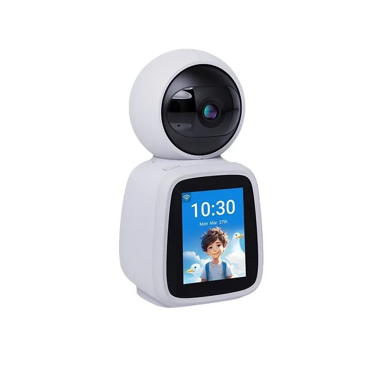 2.8Inch IPS Screen Tuya APP 2MP 1080P One Key Call  PTZ IP Dome Camera AI Humanoid Detection Wide Angle CCTV Monitor