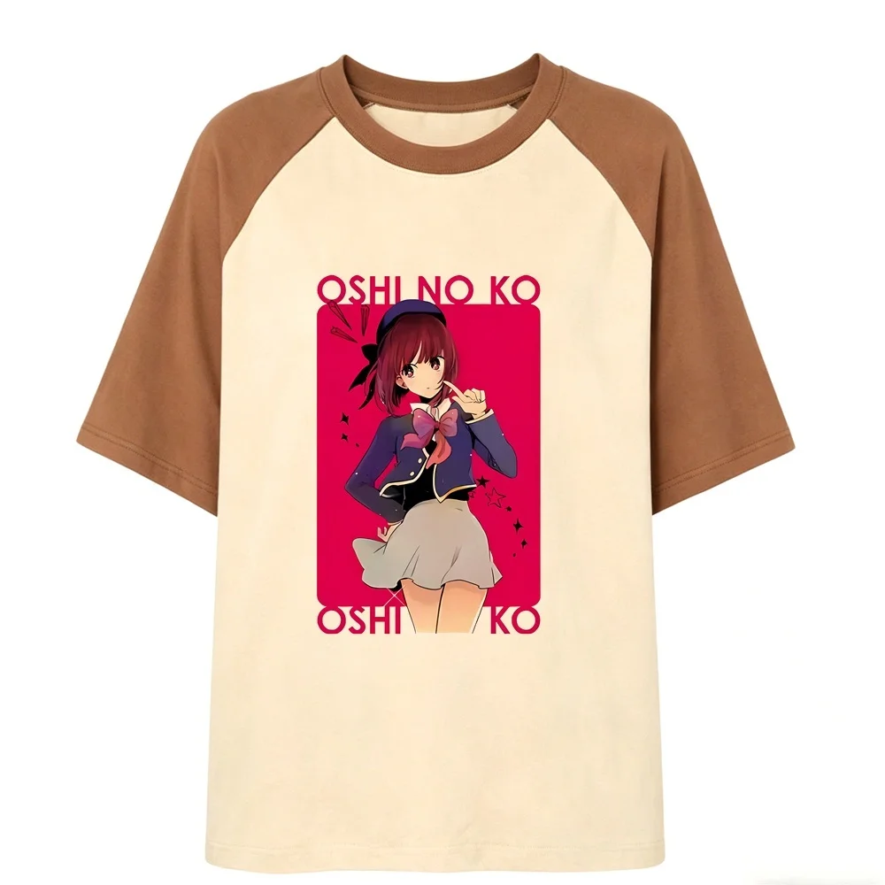 Oshi No Ko tshirt girl summer emo anime 80s shirt graphic aesthetic Retro anime cute
