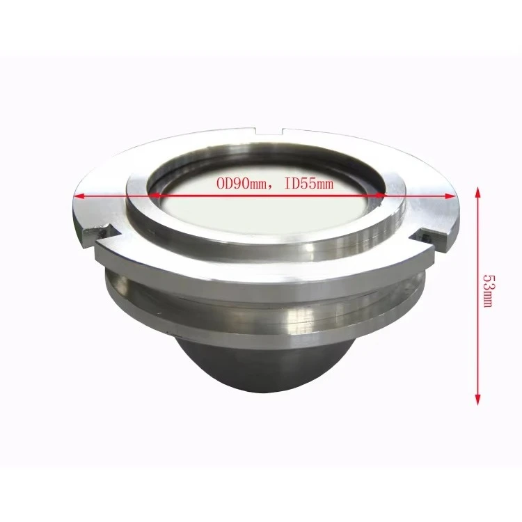 Контейнеры из сплава Cr12MoV на 80 мл с адаптером для вакуумной планетарной центробежной фрезерования - PCV-SS-80