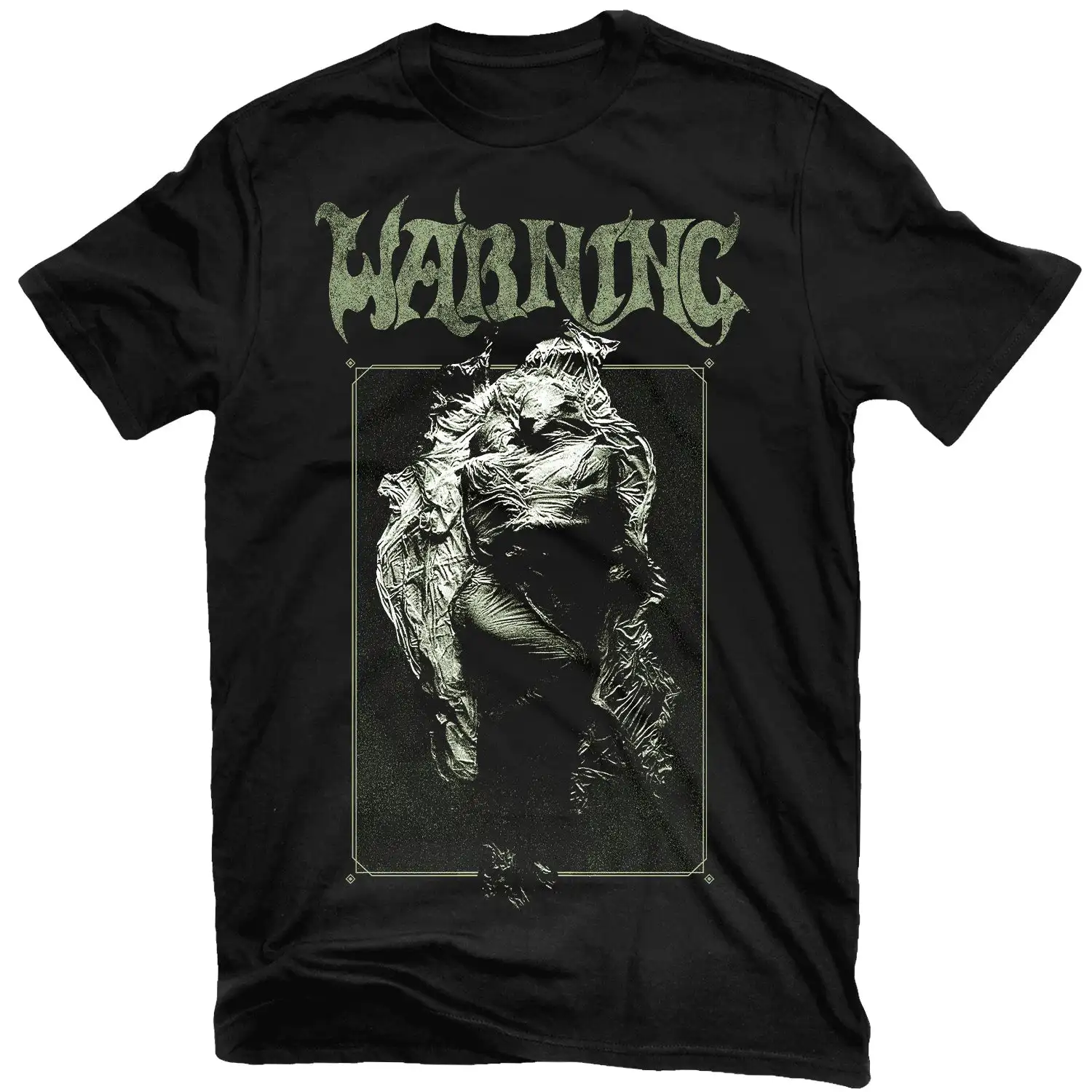 Camiseta de la banda Warning Rituals of Shame, camiseta gráfica 100% de algodón, ropa de calle de verano para hombres y mujeres