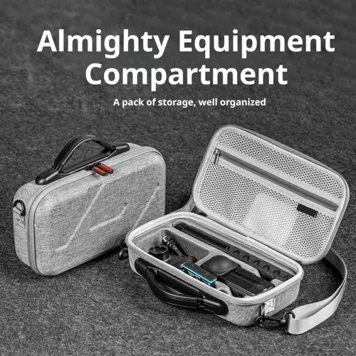 Imagen 2 del producto Bolsa de almacenamiento para cámara panorámica Insta360 X4 A IR, resistente al desgaste, doble capa, accesorios de amortiguación sísmica Lycap