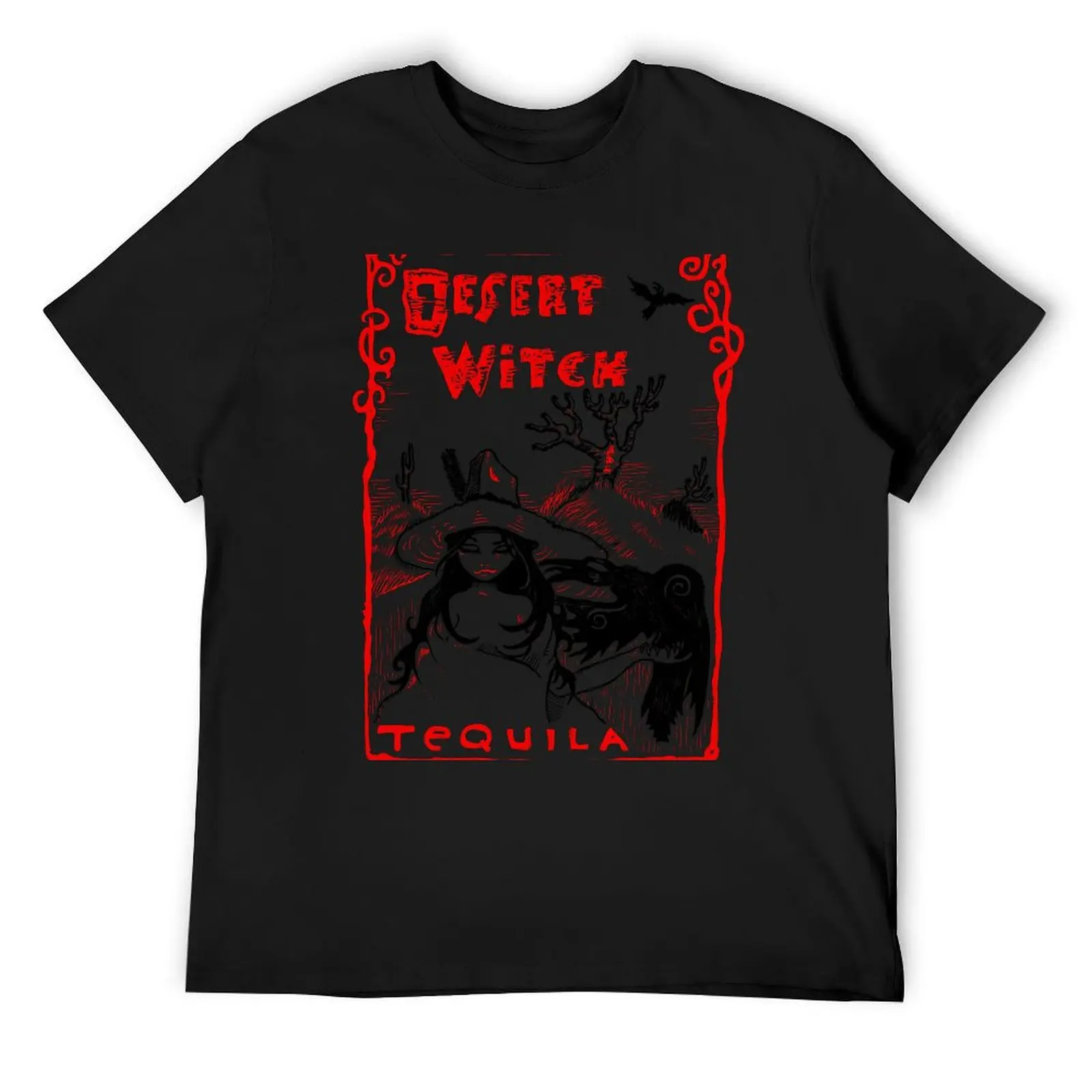 

Desert Witch Tequila T-Shirt funny gifts tshirts personalised tees blue archive mens fashion