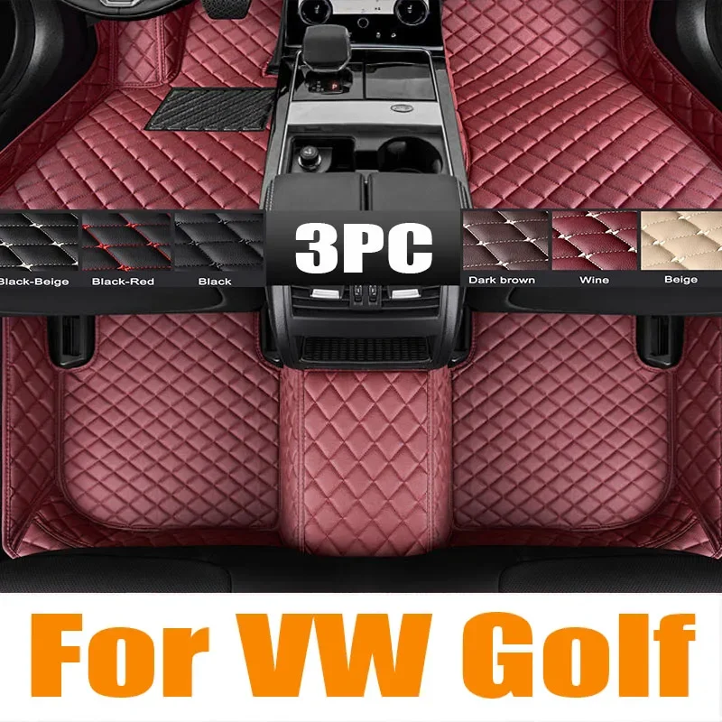 

Original For VW Golf 8 Accessories Volkswagen Golf Mk8 2022 2023 2024 Car Trunk Floor Mats Waterproof 3D TPE Material Protect St