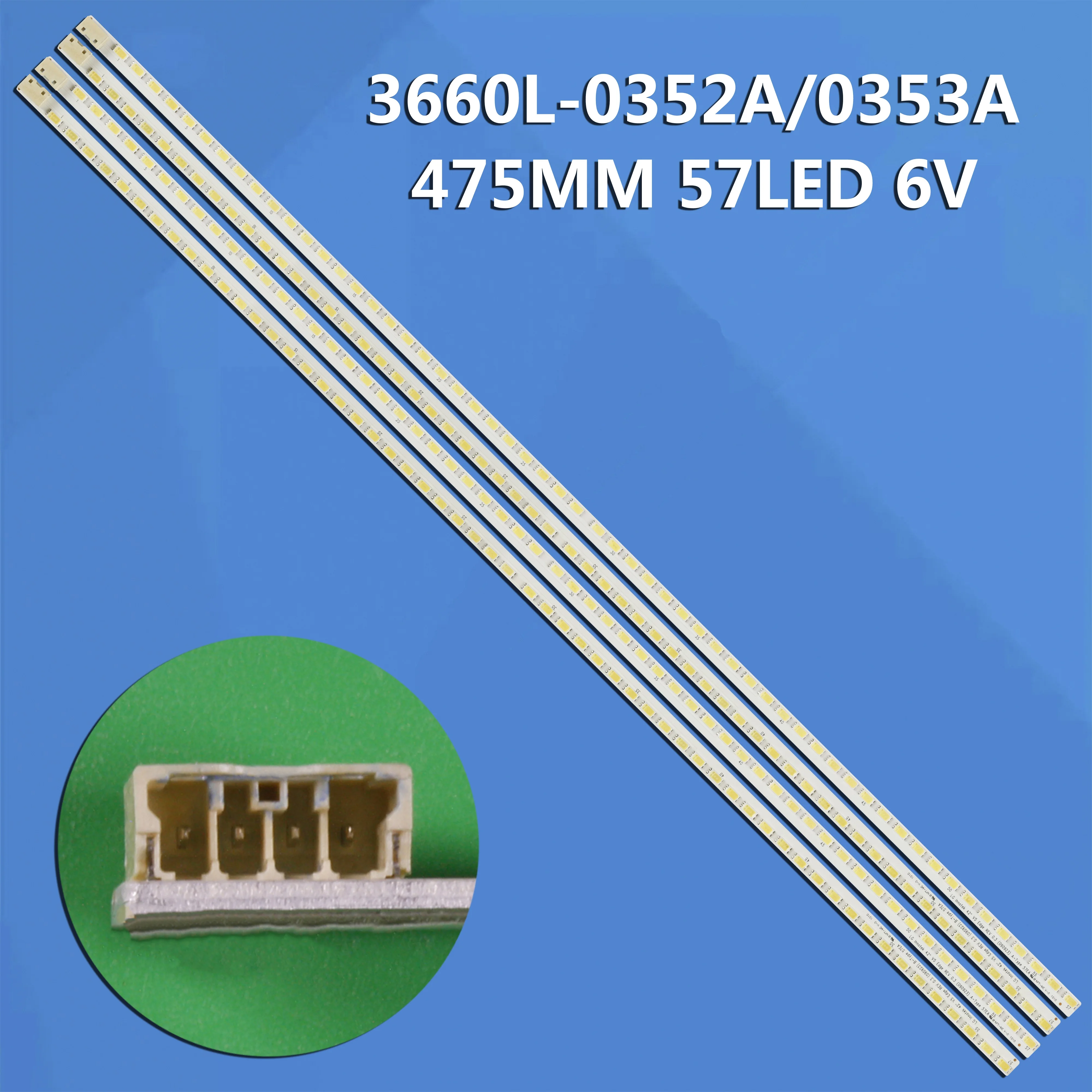 LED strip 57lamp For Lnnotek 42