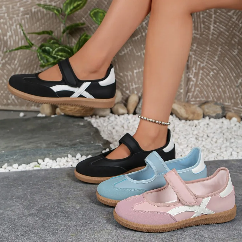 2026 primavera outono novos tênis femininos fundo macio conforto mocassins cor sólida na moda sapatos casuais para mulher tênis feminino