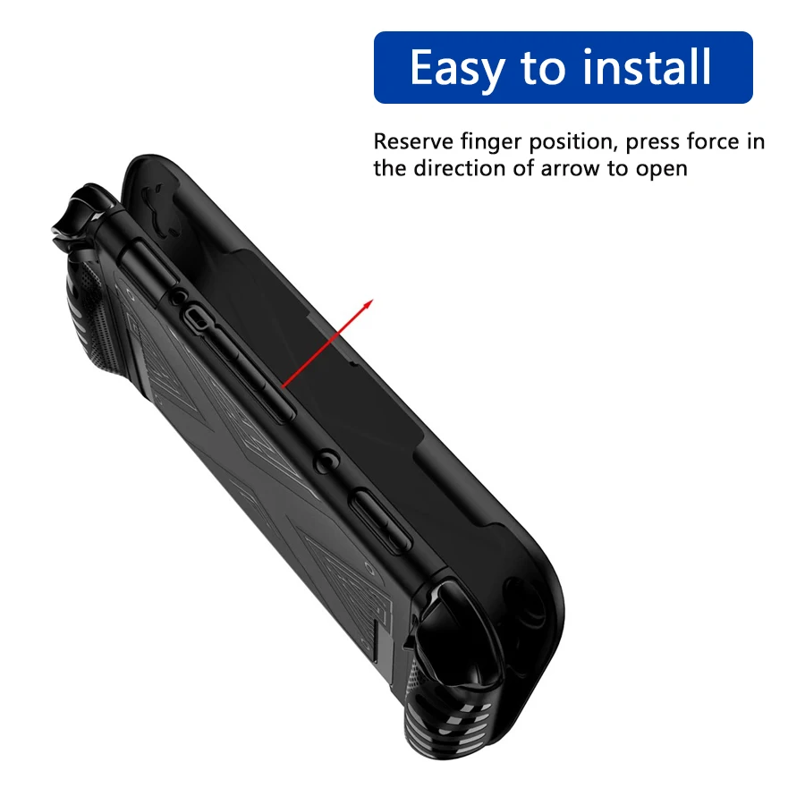 TPU+PC保護ケース 人間工学に基づいたハンドル保護カバー NS Switch 2ホストスクリーン/ハンドル耐衝撃保護カバーに最適 傷防止TPU滑り止め保護ケース