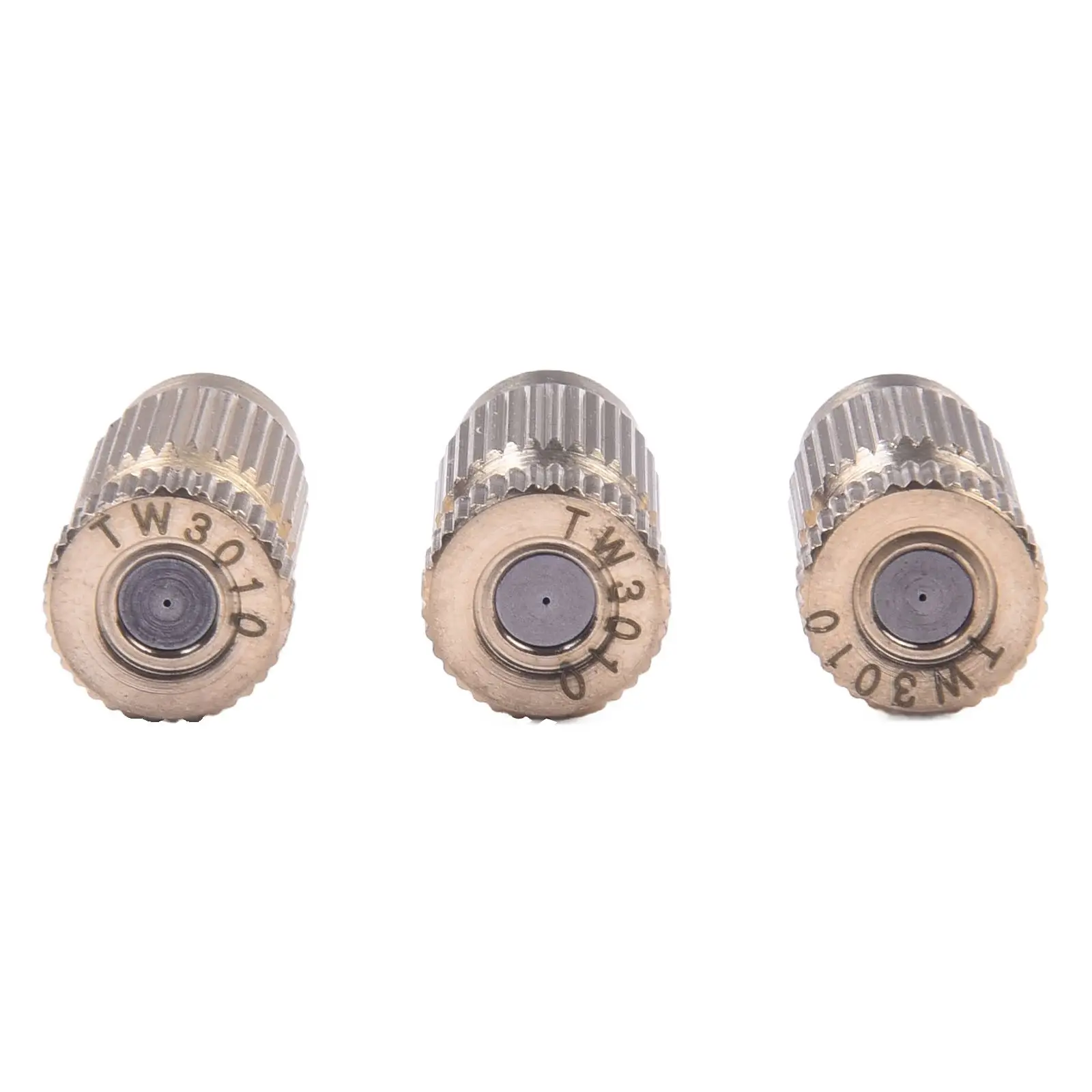 Brass Misting Nozzle Spray Head Set of 10 for Outdoor Use Perfect for Cooling Air Purification and Greenhouse Applications