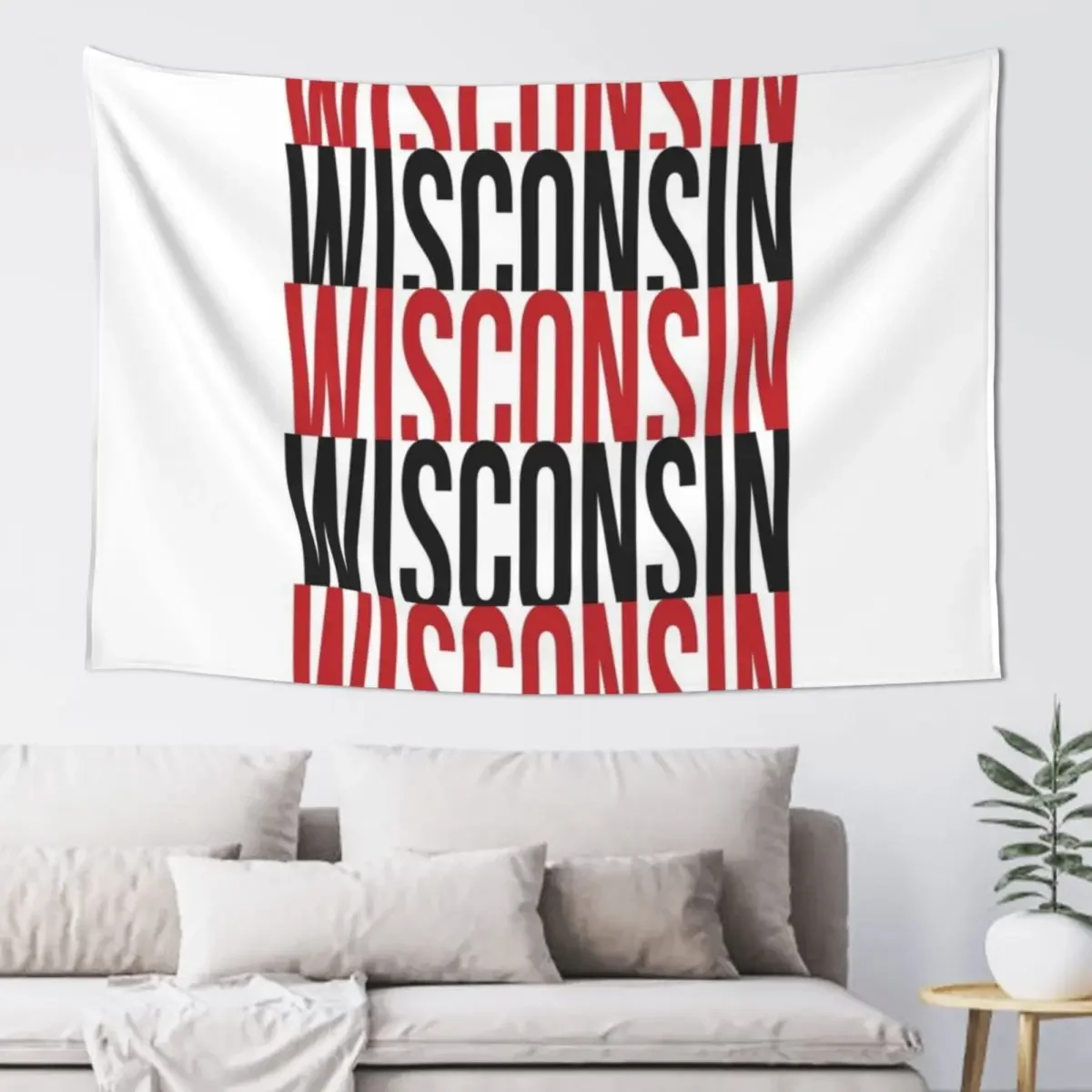 Wisconsin x 5 Tapestry Room Decor Cute Room Decoration Accessories Art Mural Tapestry