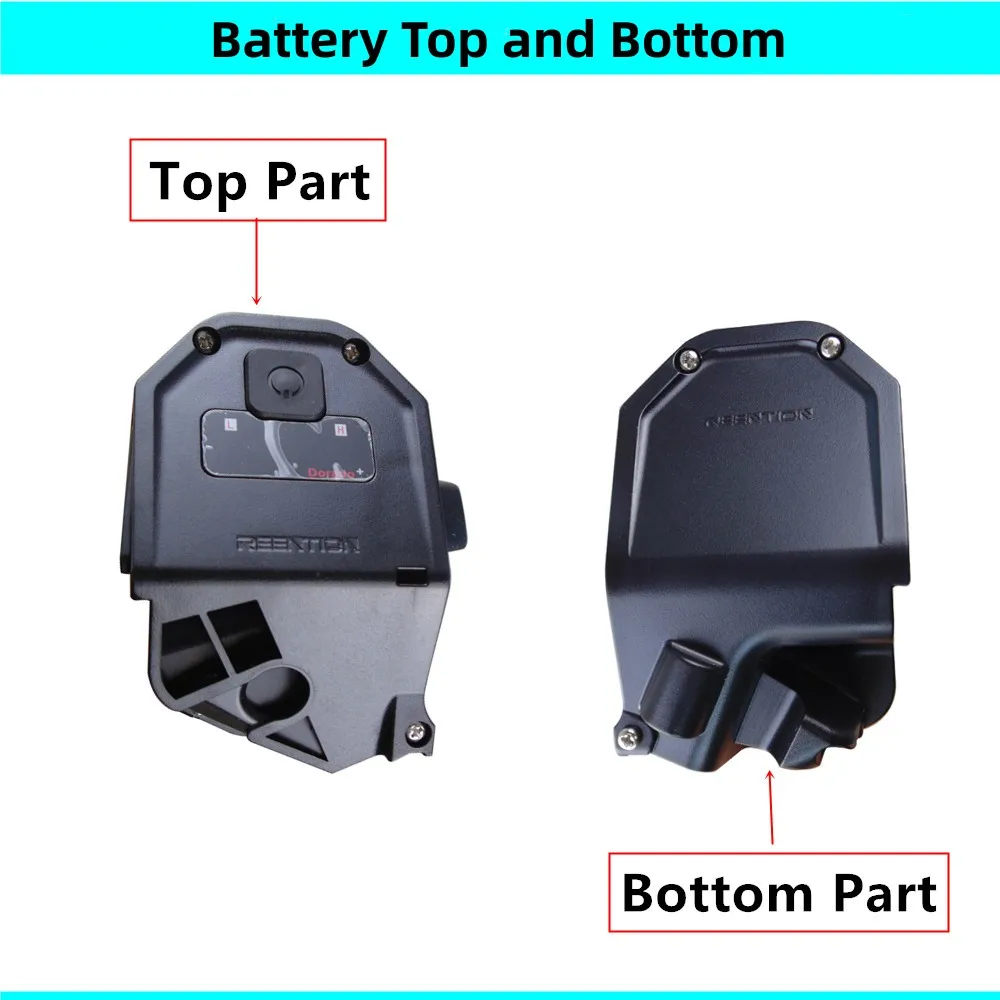 Reention Dorado Plus Ebike Battery 48V 17.5Ah 16Ah 14Ah 13Ah 12.5Ah 10.4Ah 10Ah 36V 20Ah 17.5Ah 13Ah 12.5Ah Semi Hidden Battery