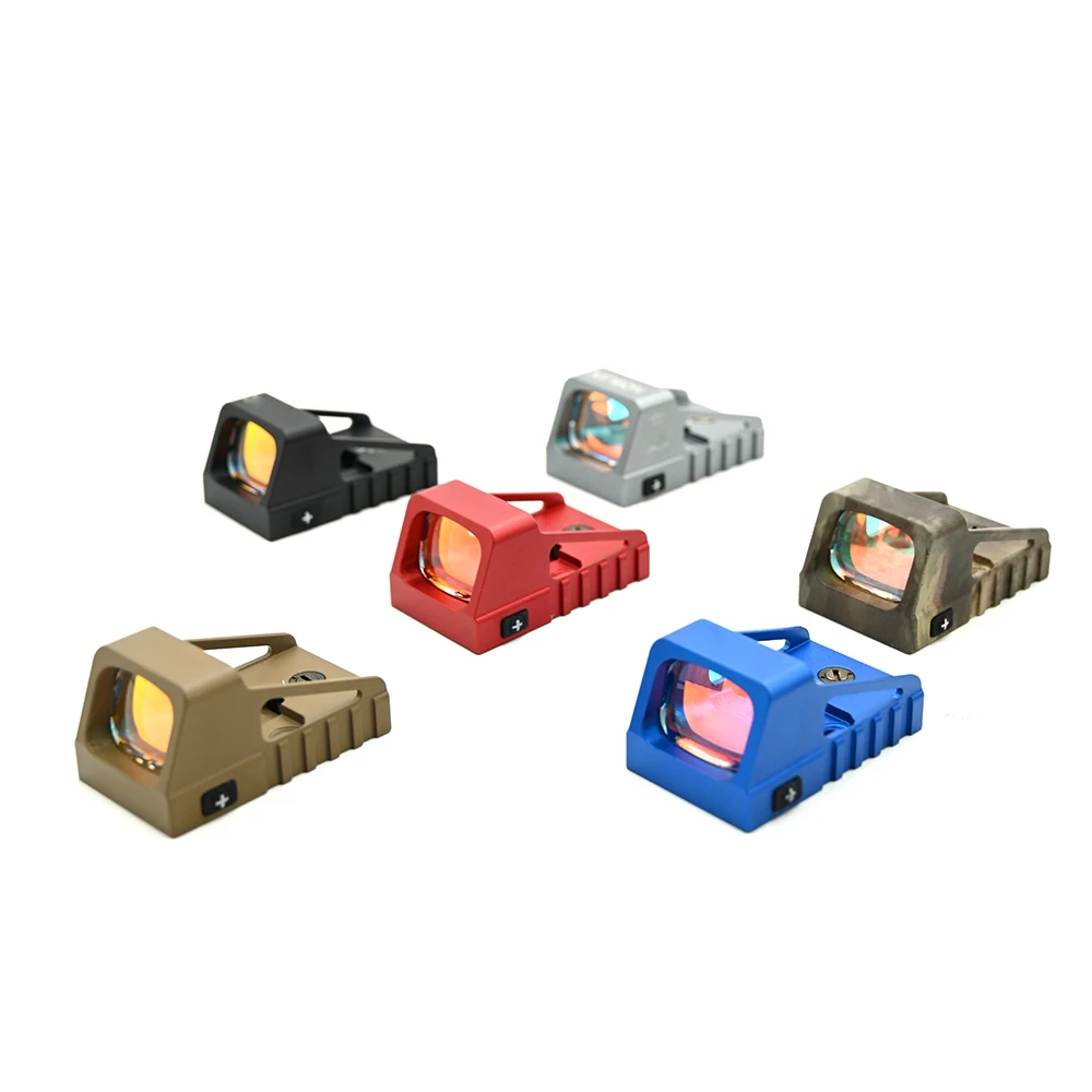 OS Mini Red Dot Sight Collimator Rifle Reflex Sight Scope with MOS Footprint Original Markings 20mm Mount For Airsoft Hunting