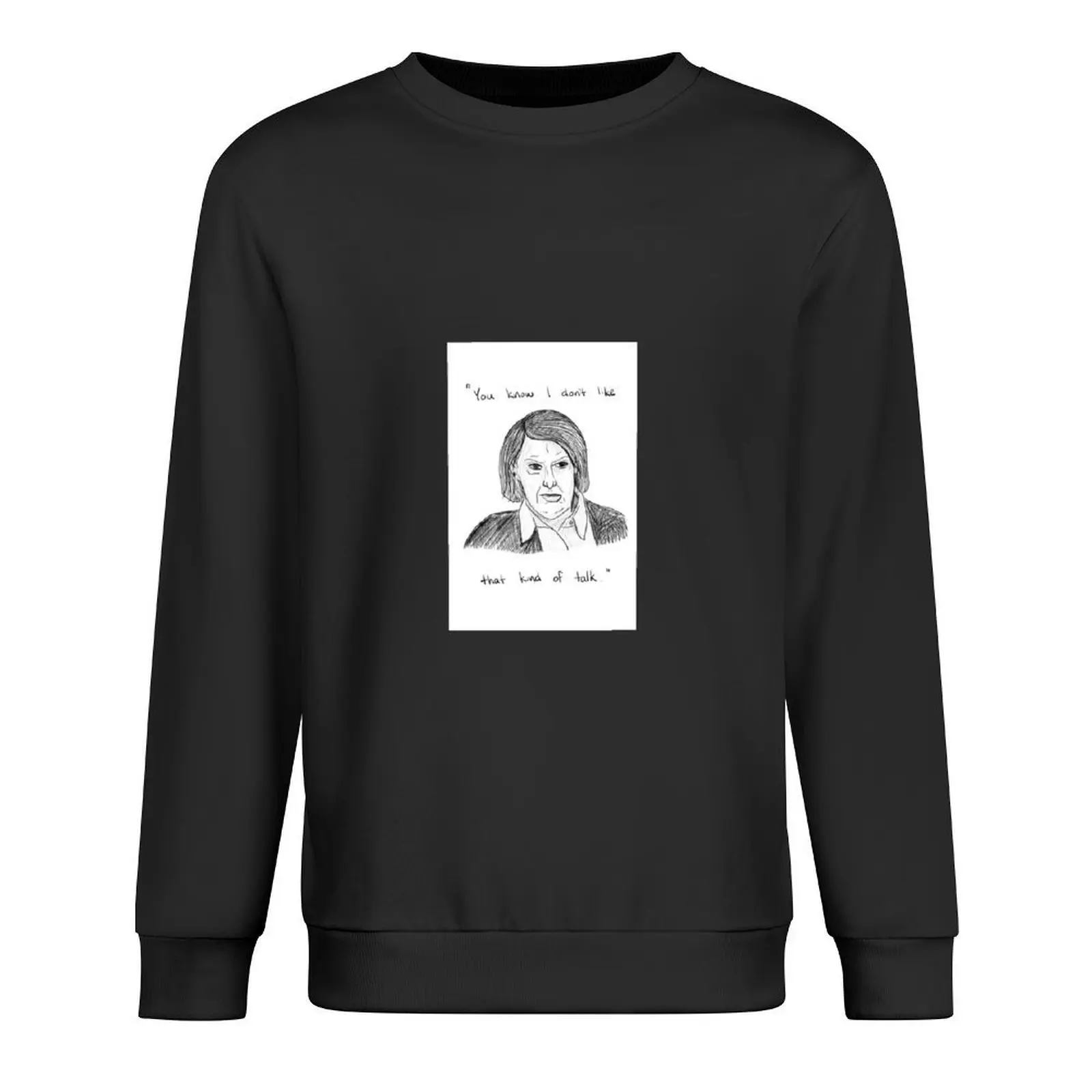 

That Kind Of Talk – Livia Soprano Pullover tracksuit men men clothing male clothes men's sweatshirts