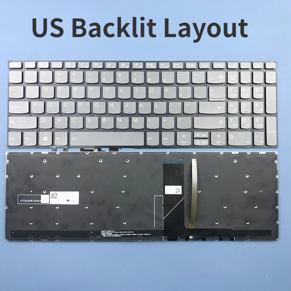 US Backlit Keyboard For Lenovo IdeaPad S340-15IIL 330s-15ikb S340-15API S340-15 S340-15IML S340-15IWL Series US Layout