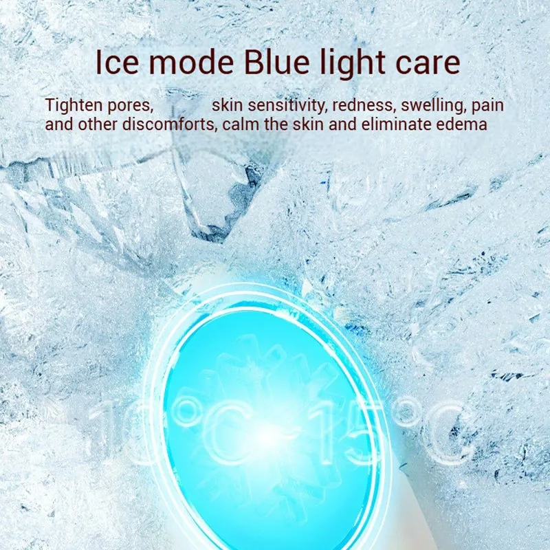 แปรงทำความสะอาดผิวหน้าไฟฟ้าซิลิโคนกันน้ำ ทำความสะอาดรูขุมขนลึก ด้วยระบบสั่นสะเทือน ร้อน-เย็น