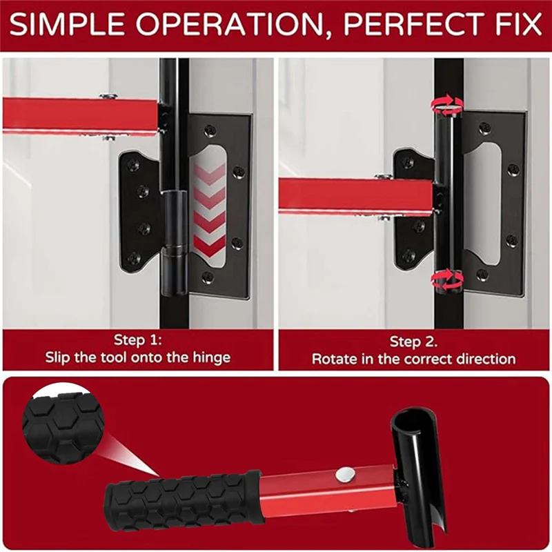 

THIVN-Door Hinge Wrench Kit Door Hinge Adjustment Tool Precision Tool Set Hinge Adjustment Wrench Set
