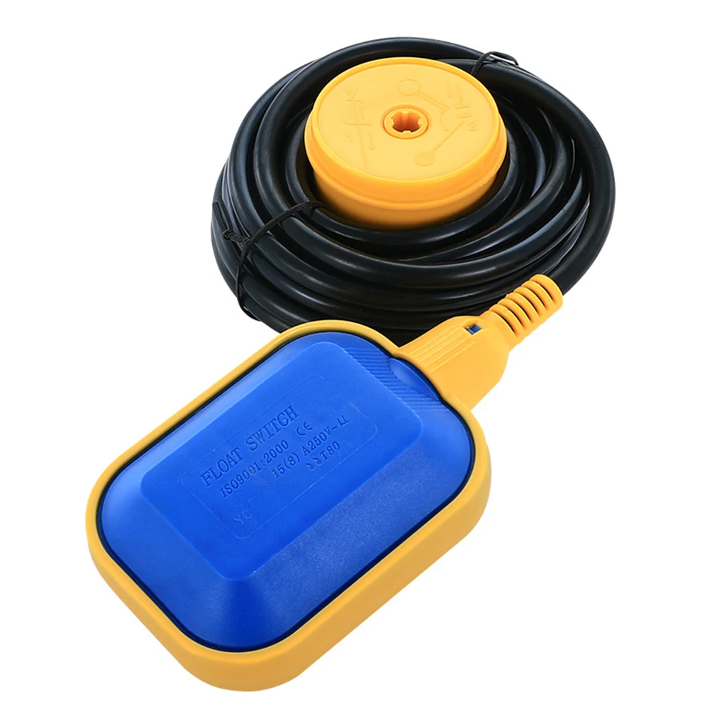 Level Control Controller 220V/8A 380V/4A Accessories Cable Controller Float For Tank Pump Switch Liquid Water Level Practical