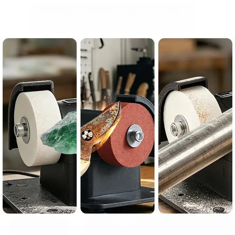 1Pcs Small Grinding Wheel Knife Sharpener Durable Abrasion Resistant Sharpening Polishing Tool for Long Term Use