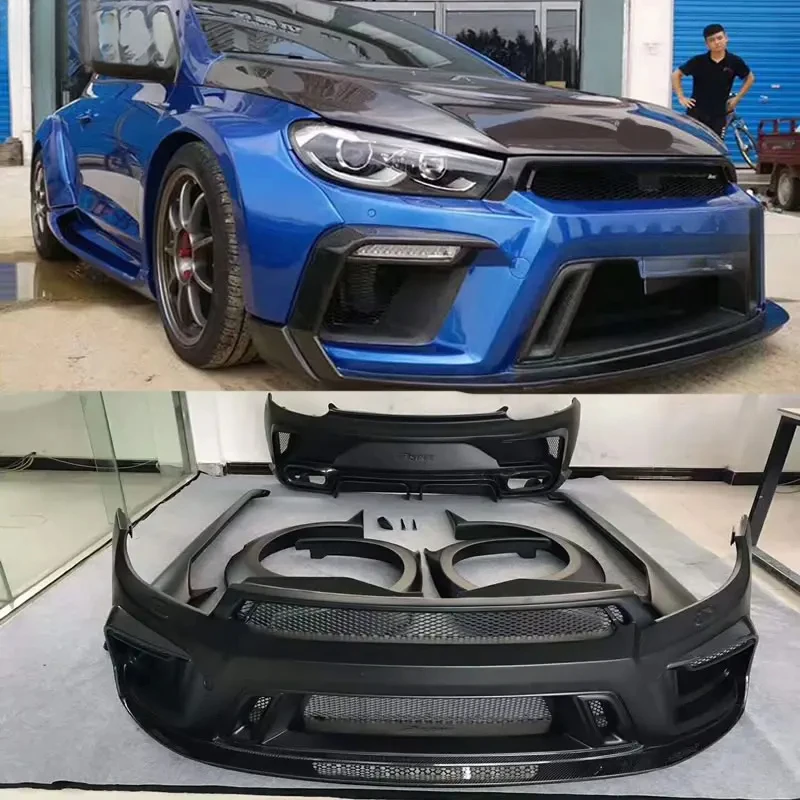 

Aspec Style Carbon Fiber FRP Wide Car Body Kit Front Bumper Rear Bumper Side Skirts Rear Spoiler 2009-2015