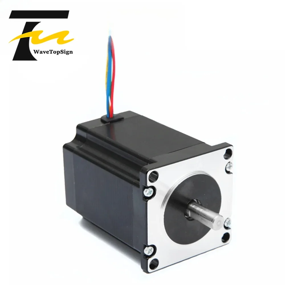 wavetopsign Nema23 57hs 2 Phase 1.8° Hybrid Stepper Motor 57hs Series And Stepper Driver Dm542d