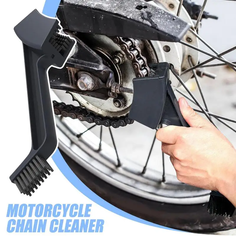 

Bike Chain Brush Chain Gear Cleaner Bicycles Electric Motorcycle Gear Scrub Brush For Men Women Cyclists Maintenance Accessories