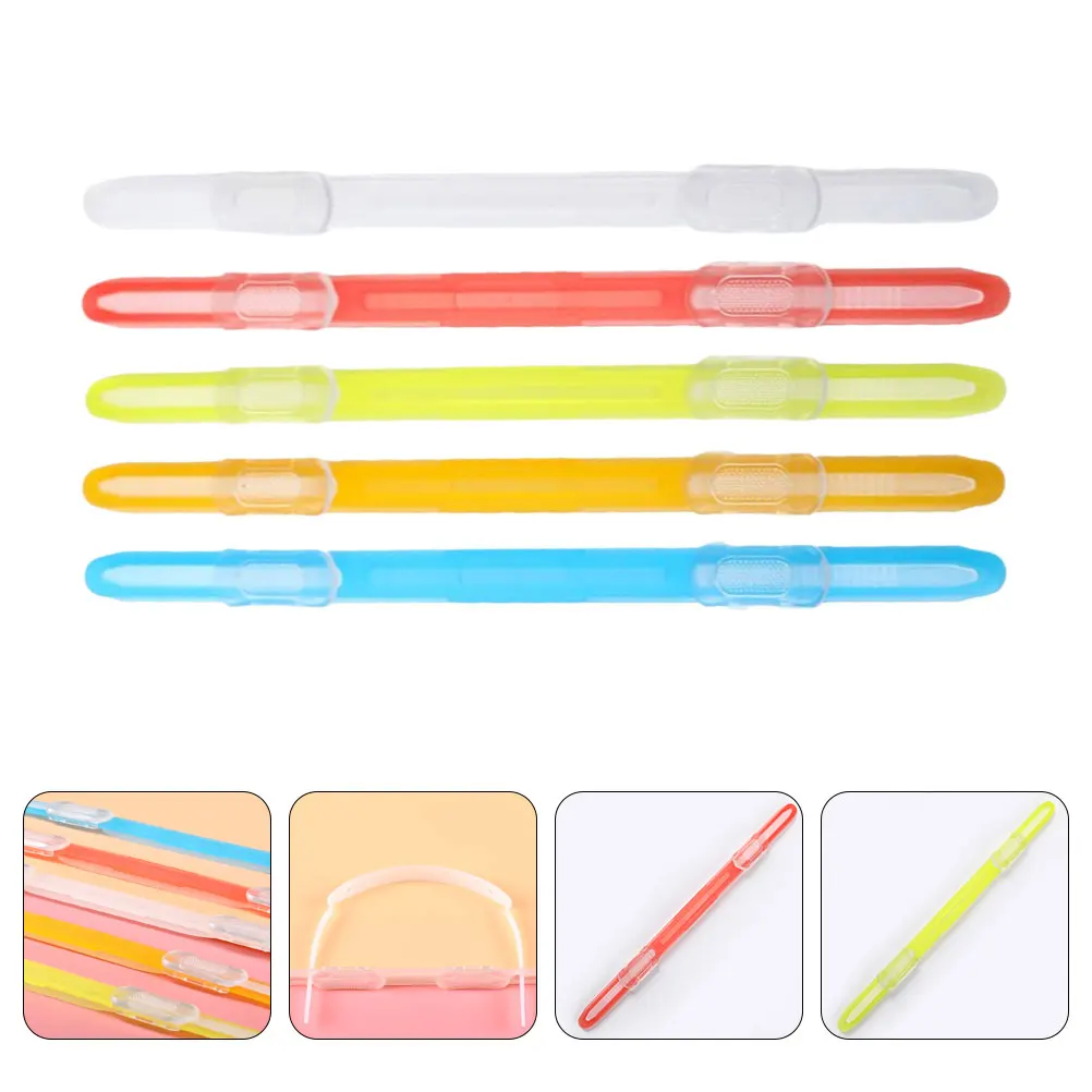 30pcs Document Binding Clips File ganizer Tools Loose Leaf Fasteners Paper Securing Clamps Office Stationery Multisheet Binding