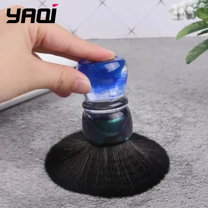 2026 Professional！YAQI OCEAN 28mm Synthetic Hair Resin Handle Men Wet Shaving Brush