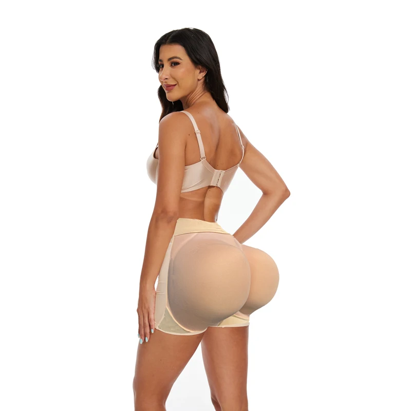 BIG ASS PAD PANTY levantador de glúteos moldeador de cuerpo sin costuras Boyshort cadera acolchado panty bragas