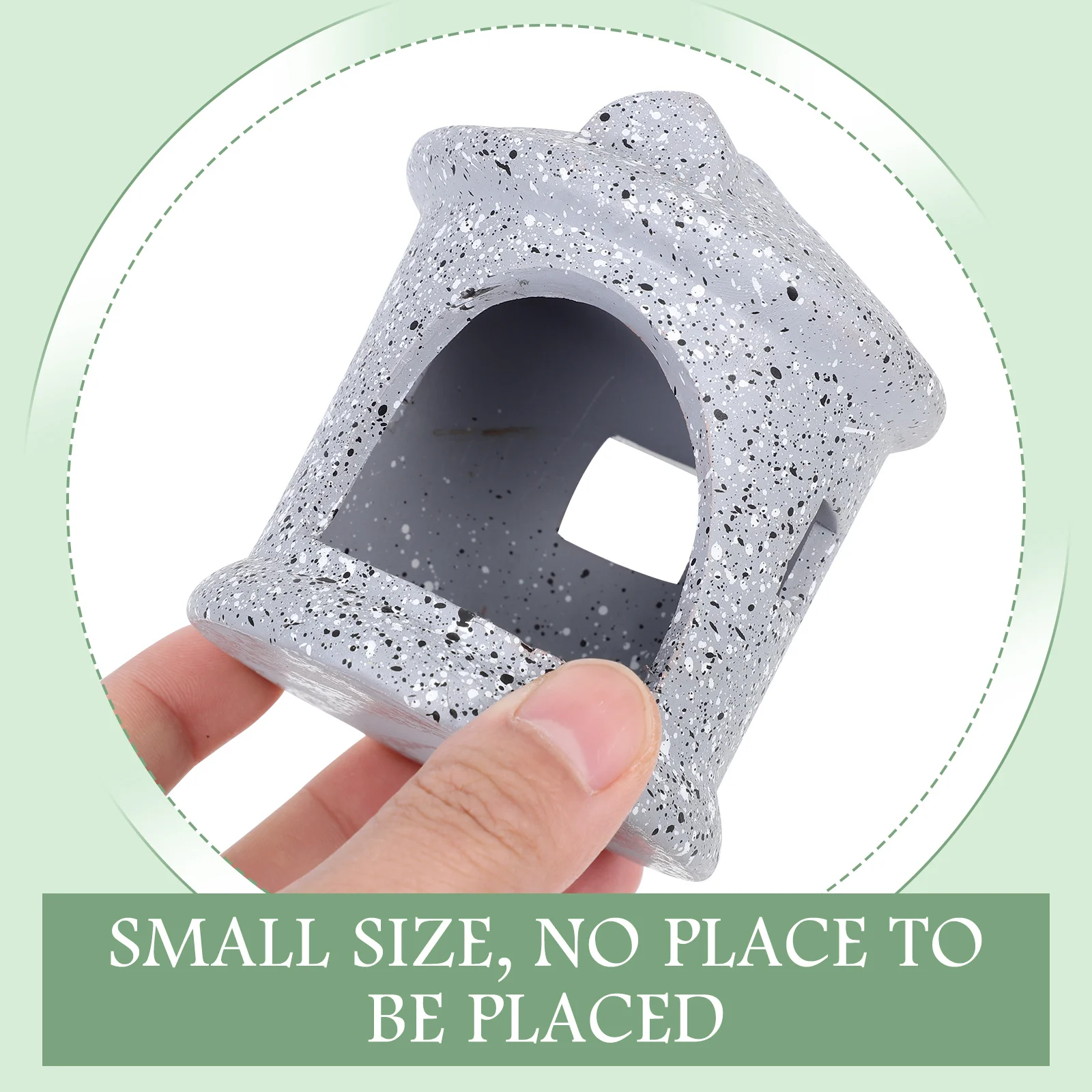 

Fish Tank Adornments Ceramic Pot Aquarium Hideout Cave Durable Decorative Craft for Small Fish Shrimp Play Aquarium Ornament