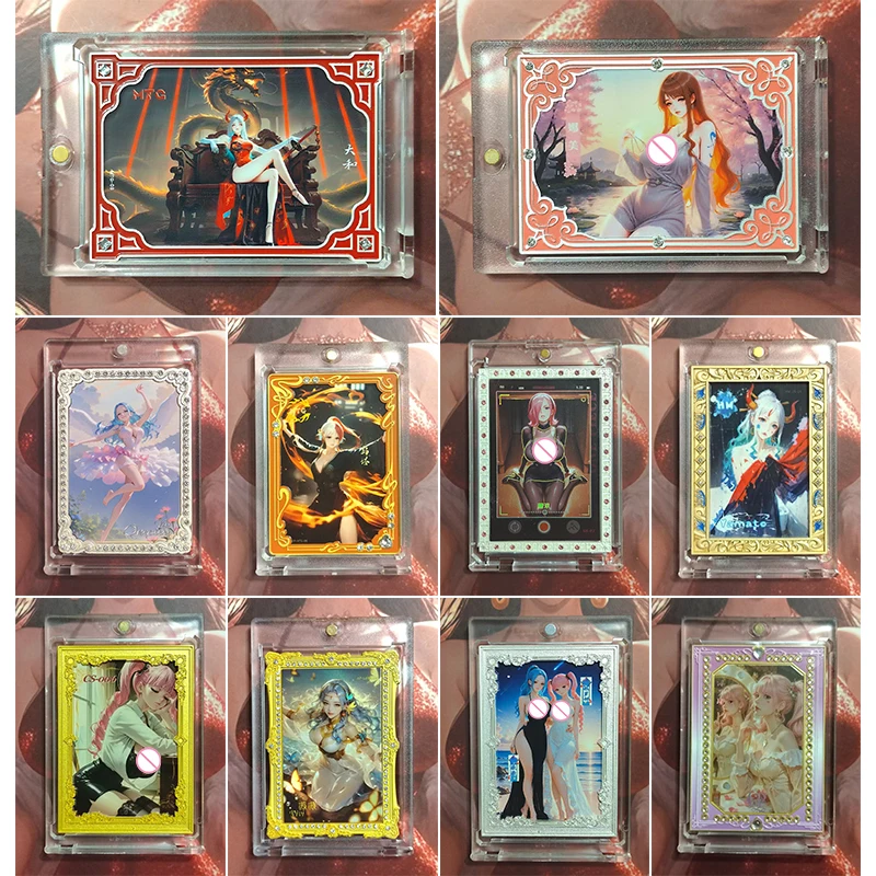 

Anime One Piece Metal Cards Nami Yamato Nico Robin Uta Perona Collectible Cards Christmas Birthday Gifts Children's Toys