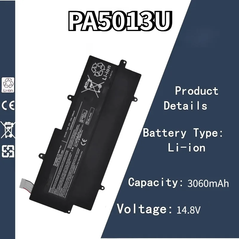 

14,8 В 3060 мАч PA5013U аккумулятор для ноутбука Toshiba Z830 Z835 Z930 Z935 PA5013U-1BRS R631/D R632 аккумулятор