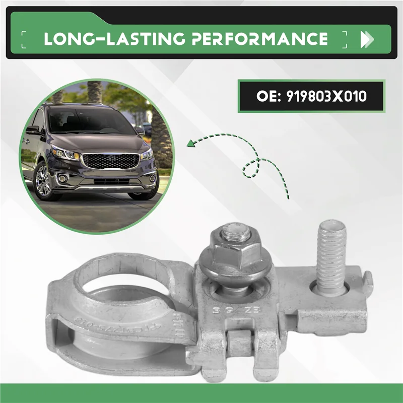 

Точный 91980-3X010 наконечник кабеля аккумулятора, зажим для аккумулятора, разъем для Hyundai Kia Sedona Soul Soul EV Forte5 Rio 919803X010