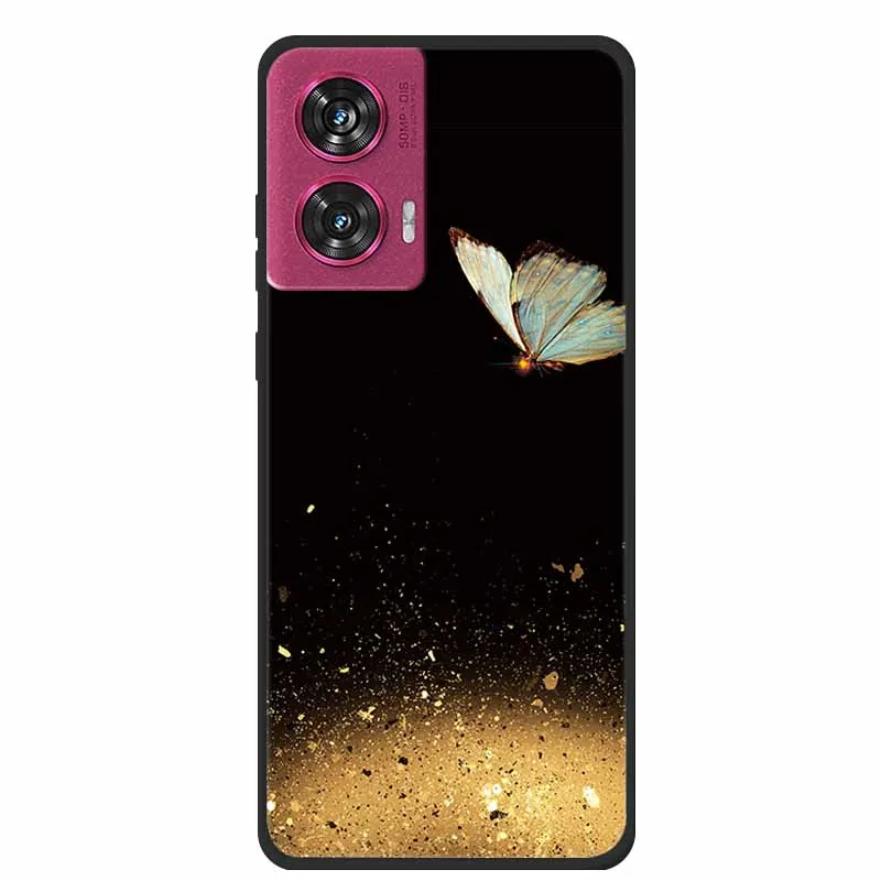 For Motorola Moto G35 5G Case Luxury TPU Soft Silicone Back Cover Phone Cases for MotoG35 Protective Shockproof Colorful Fundas