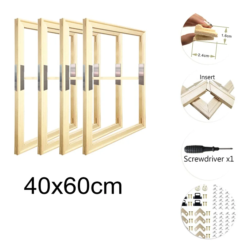 4-sets-40x60cm-diy-frames-16x24in-canvas-wooden-frame-diamond-painting-frames-wood-natural-frame-for-picture-oil-painting