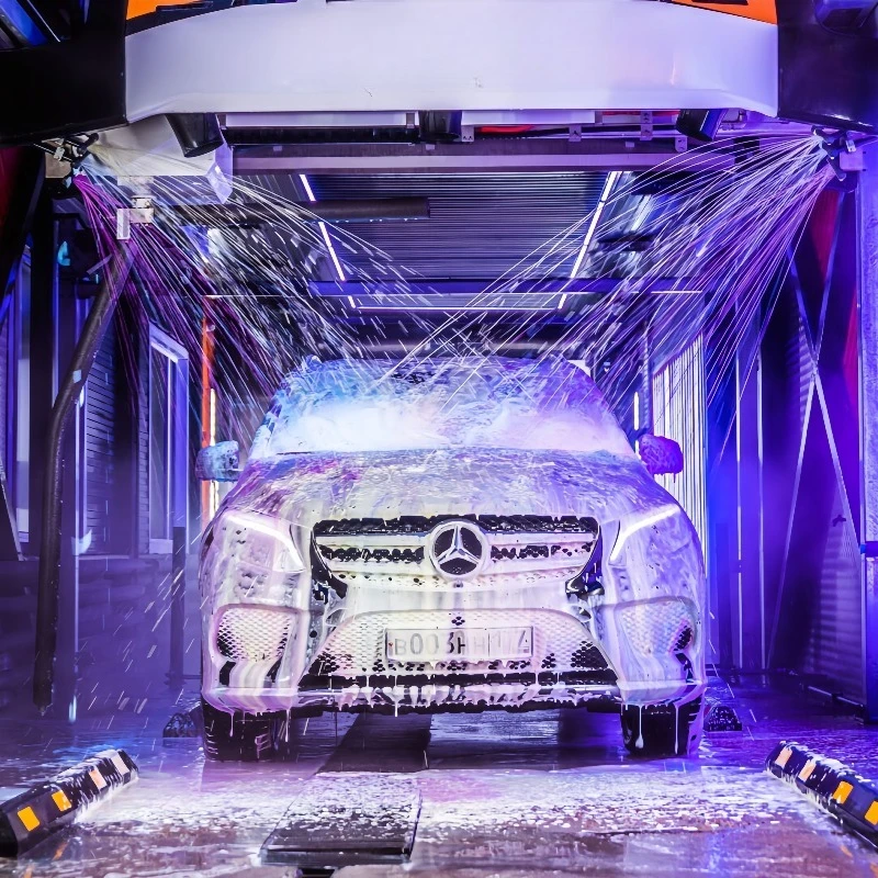 Intelligent Connected Touchless Car Wash Machine Automatic Unattended,WiFi Control,Customizable Size,PremiumSteel Cost-Effective