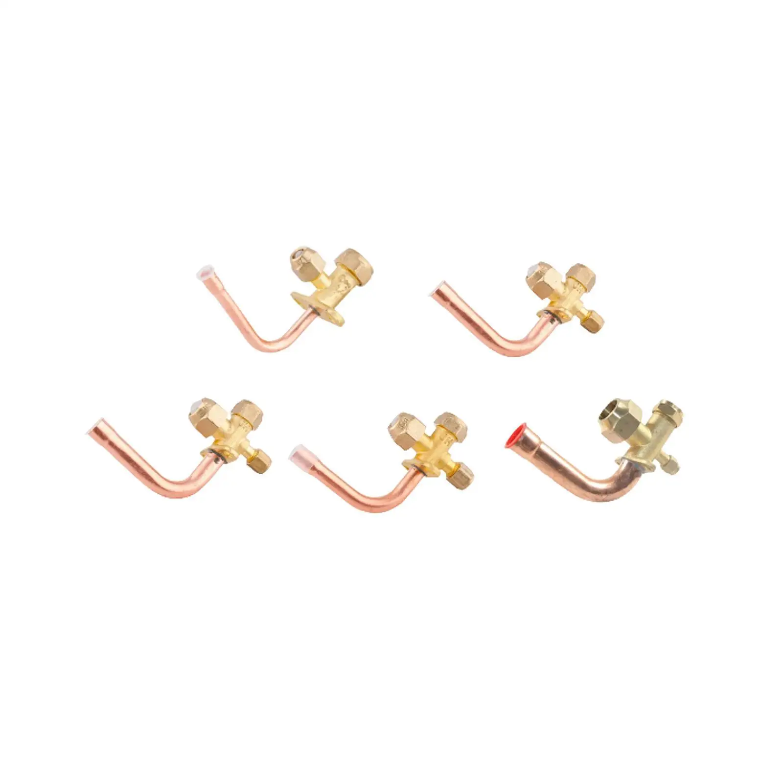 Air Conditioner Stop Valve Sturdy AC Spare Part Copper Outdoor Unit Stop Valve Fitting