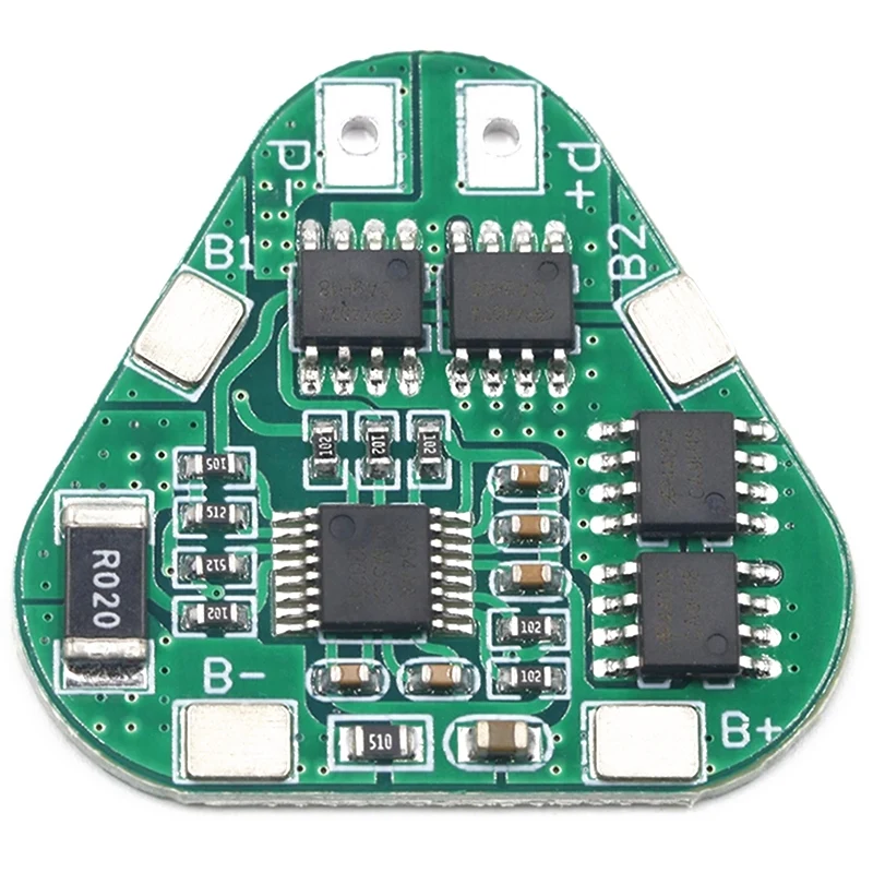 ABQU 3S 12V 18650 Lithium Battery Protection Board 11.1V 12.6V Overcharge Over-Discharge Protect 8A 3 Cell Pack Li- BMS