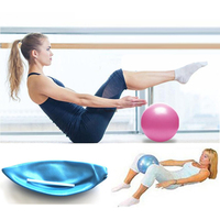 11Pcs Yoga Set Home Workout Equipment Yoga Ball/Figure 8 Resistance Band/Yoga Band Home Pilates Kit Ergonomic for Gym Men Women