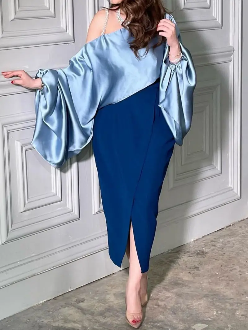 

Sexy Loose oulder Evening Dr Long Ball Gown Wedding Dr High Waist Polyester Fabric for Par Performance Date