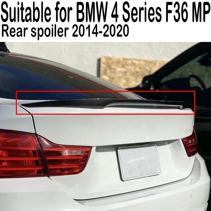 

Для BMW F36 4 серии 4 двери Gran Coupe MP Style 420i 428i 435i 2014-2020 Автомобильный задний багажник спойлер крыло крыши внешний боди