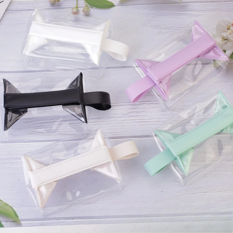 Hot Travel Portable Bag with Magnetic Closure, Transparent Magnetic Suction Storage, Durable and Leak Proof Makeup Bag